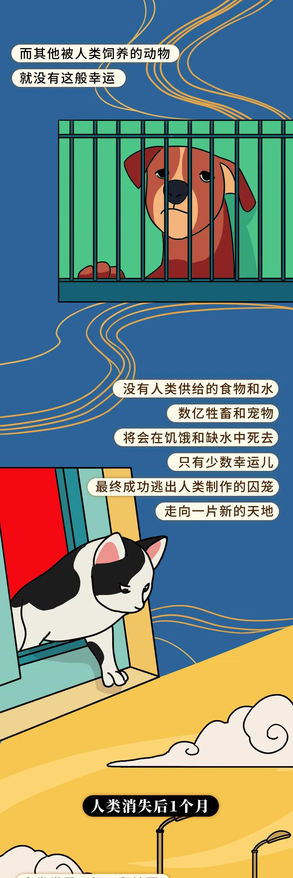  一组漫画告诉你：人类消失百年后，地球将会发生什么变化？