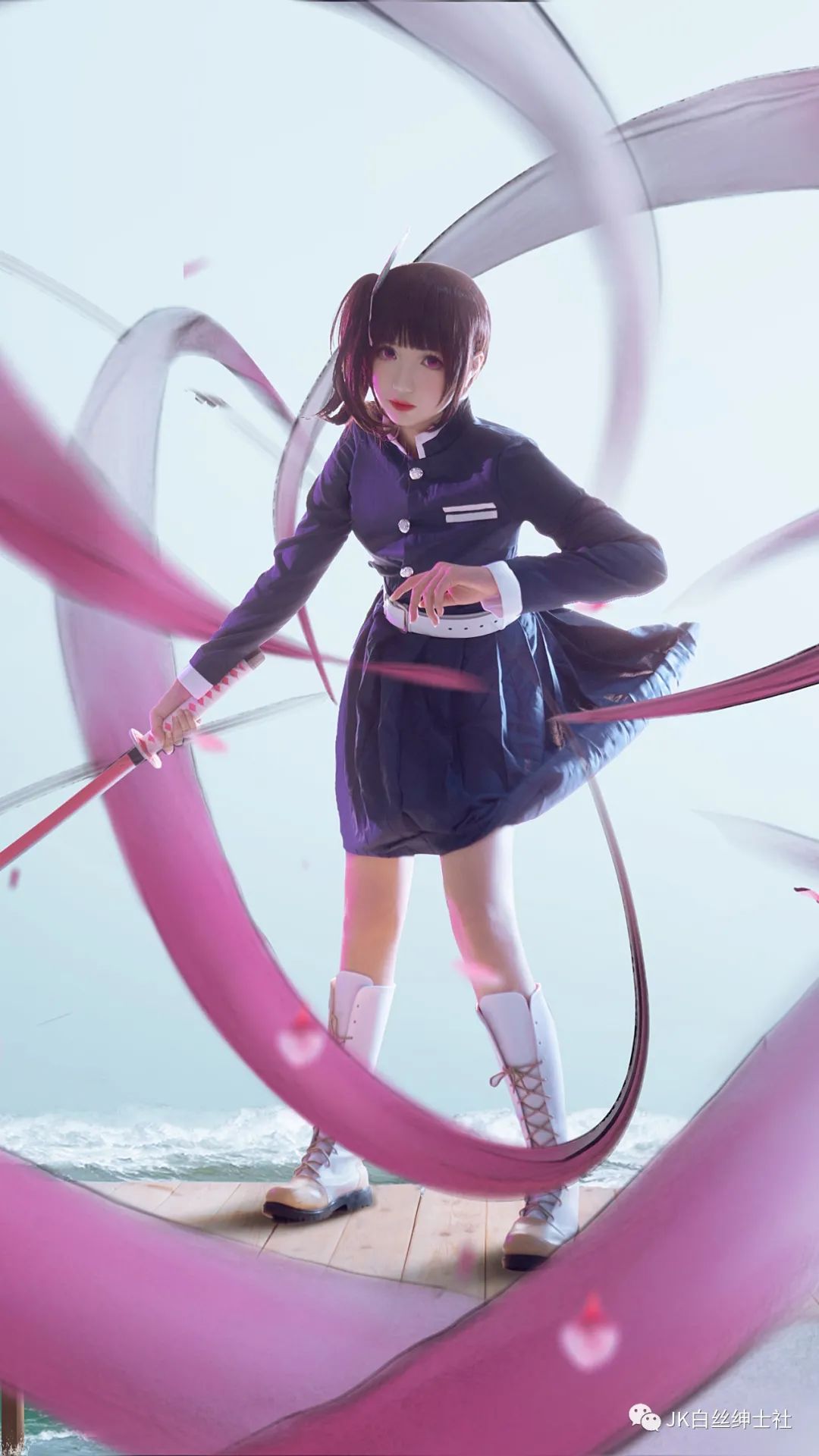 鬼灭之刃|cos：鬼灭之刃栗花落香奈乎cos正片@血诺