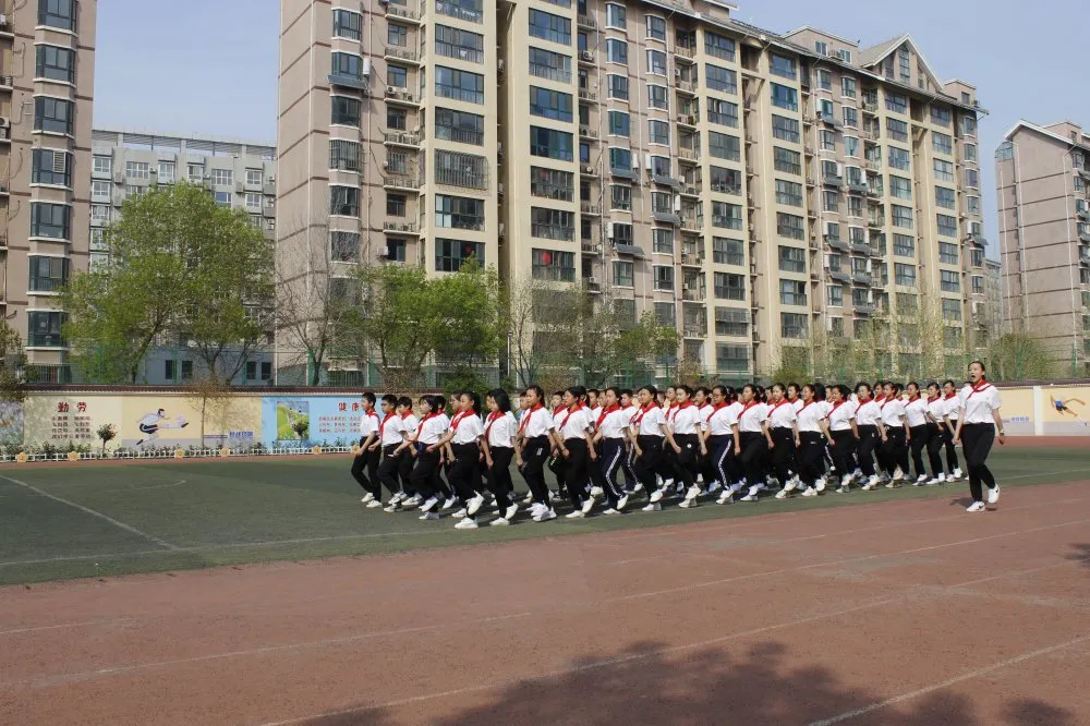 圈衡水 队列队形展风采,昂扬向上绽光芒