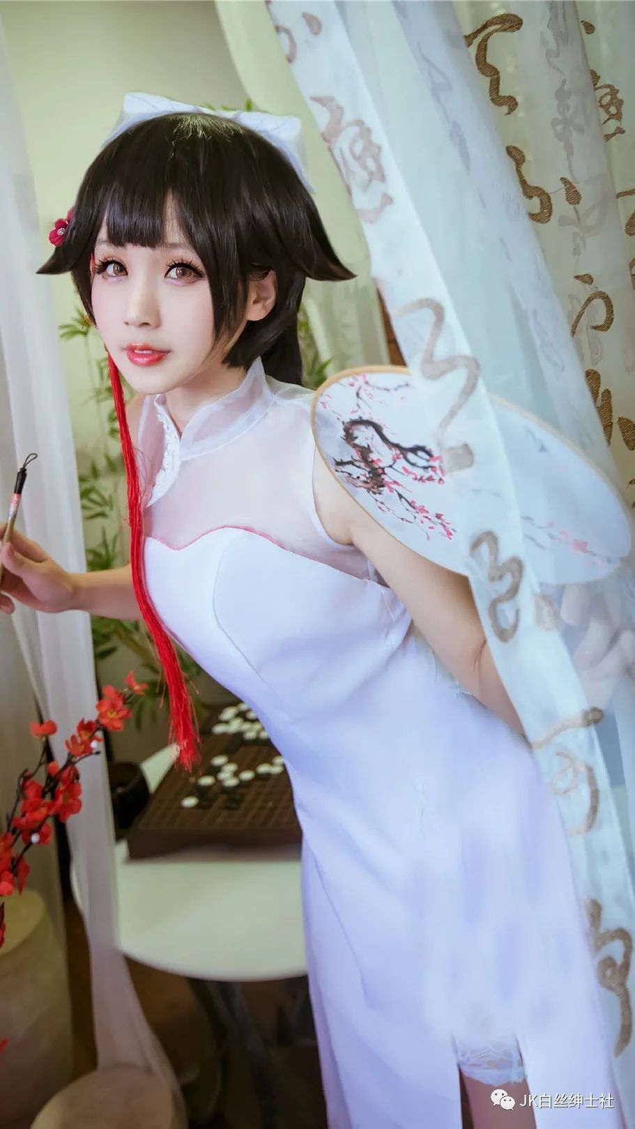 碧蓝航线|cos：碧蓝航线旗袍高雄獒cos正片@汐兔子