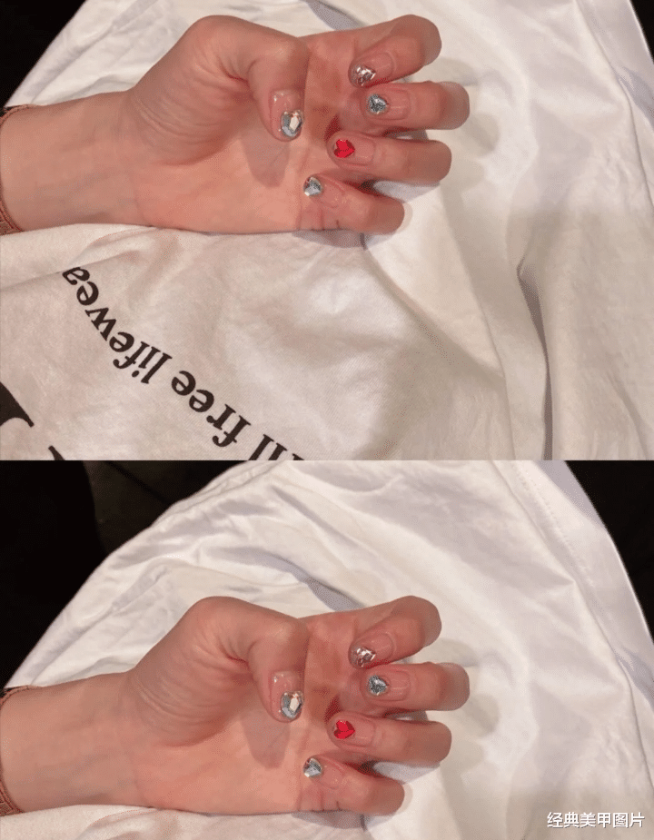 美甲|谁说短指甲不适合做美甲，美酱第一个跳出来反对！