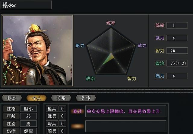 三国志11|三国志11大浪淘沙：商才效果不输米道，松柏二仙成了汉中的救星