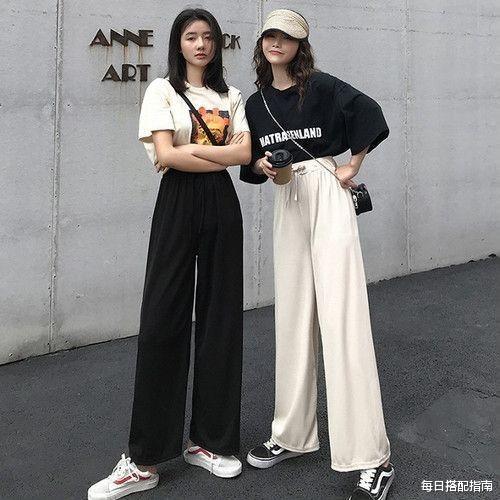 每日搭配指南|夏天穿“阔腿裤”有妙招：搭配这几款上衣，妥妥的女神范