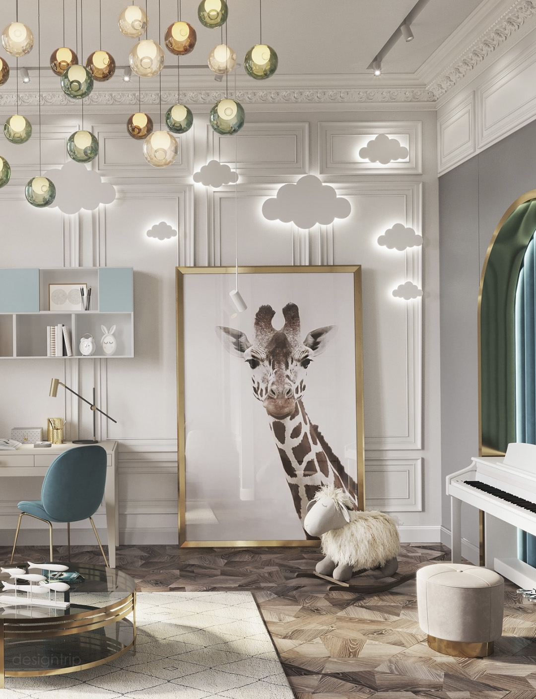 设计师|80款轻奢风儿童房设计2