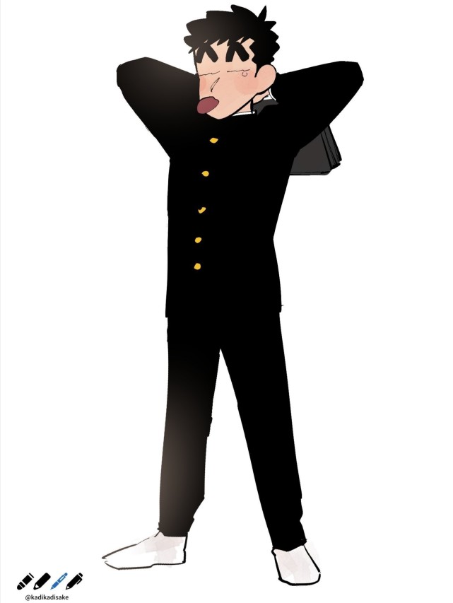 画师|画师自绘蜡笔小新成长图,不平凡的小新还是走上了广志的老路?