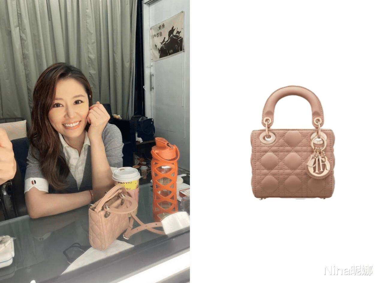 Nina昵娜|林心如正式上班真奢侈，穿上千针织衫拎4万包，难怪被吐槽“铁公鸡”