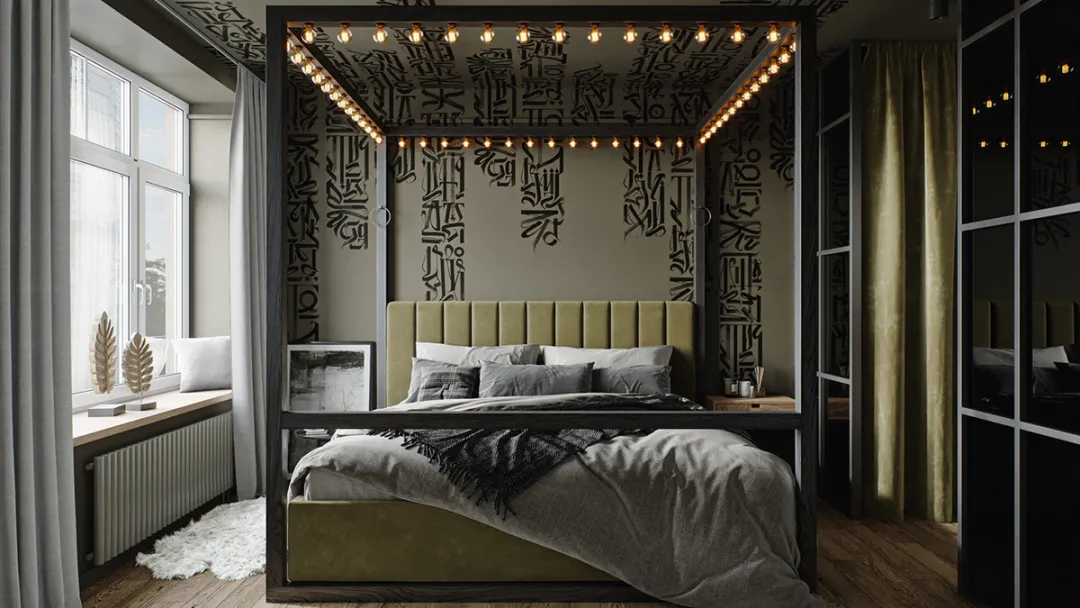 97㎡两居室堪比200㎡，这个高级灰的家，到底能有多酷？