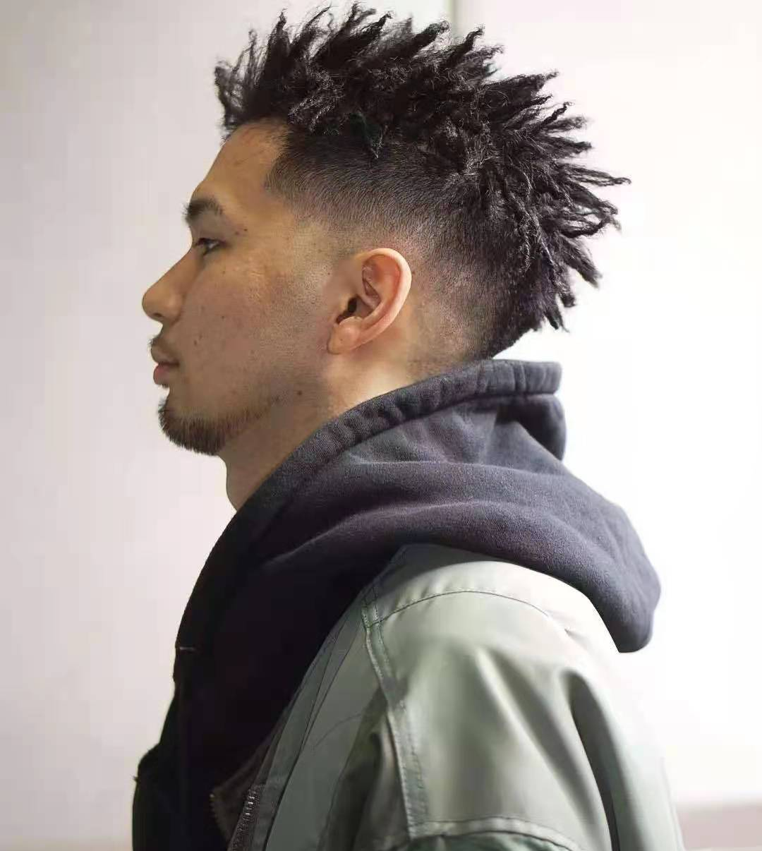 刘海|碎盖头怎么留?两边和后颈铲青,中间留长烫个渣男锡纸烫或烟花烫