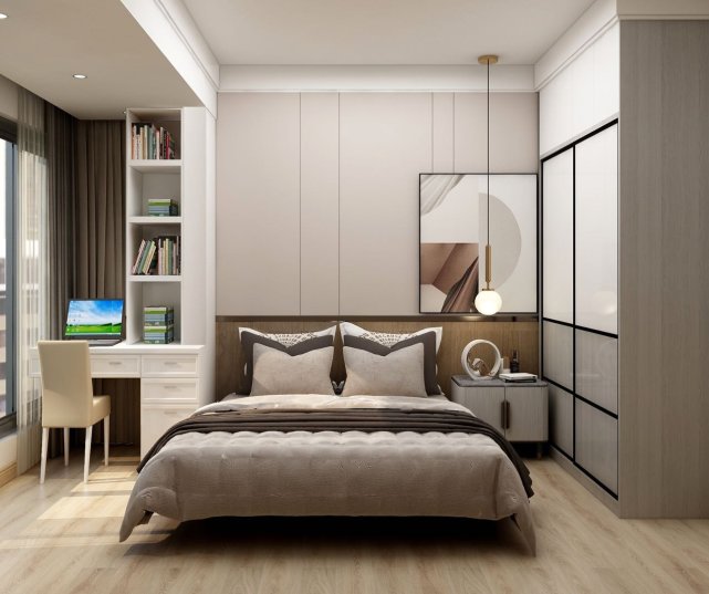 188平现代风四居室，给繁乱混杂的日常赋予宁静轻松