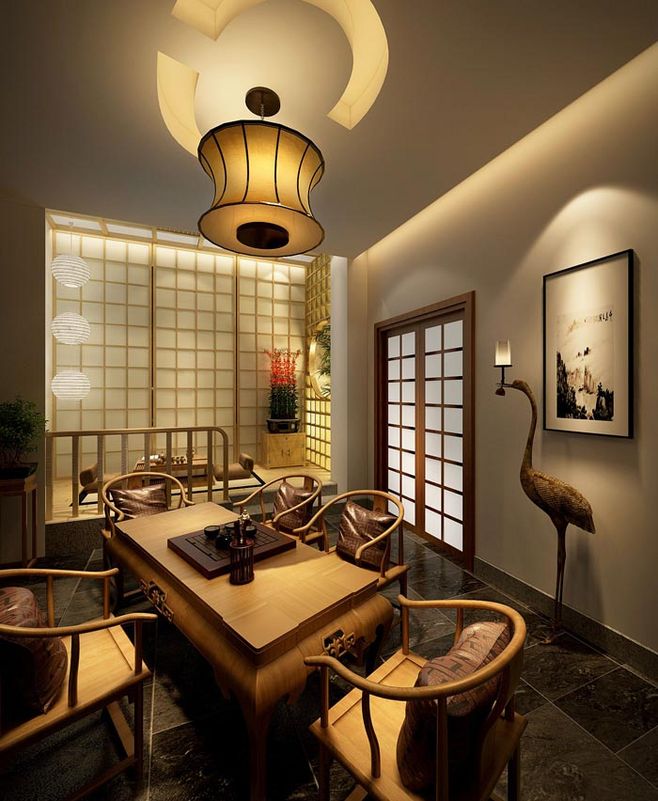 |用一盏茶的时间,静听风吟,默待花开——特色茶楼装修