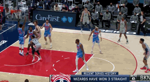 威斯布鲁克|爆冷！奇才终结篮网4连胜，韦少关键三分球，杜兰特37+7+6