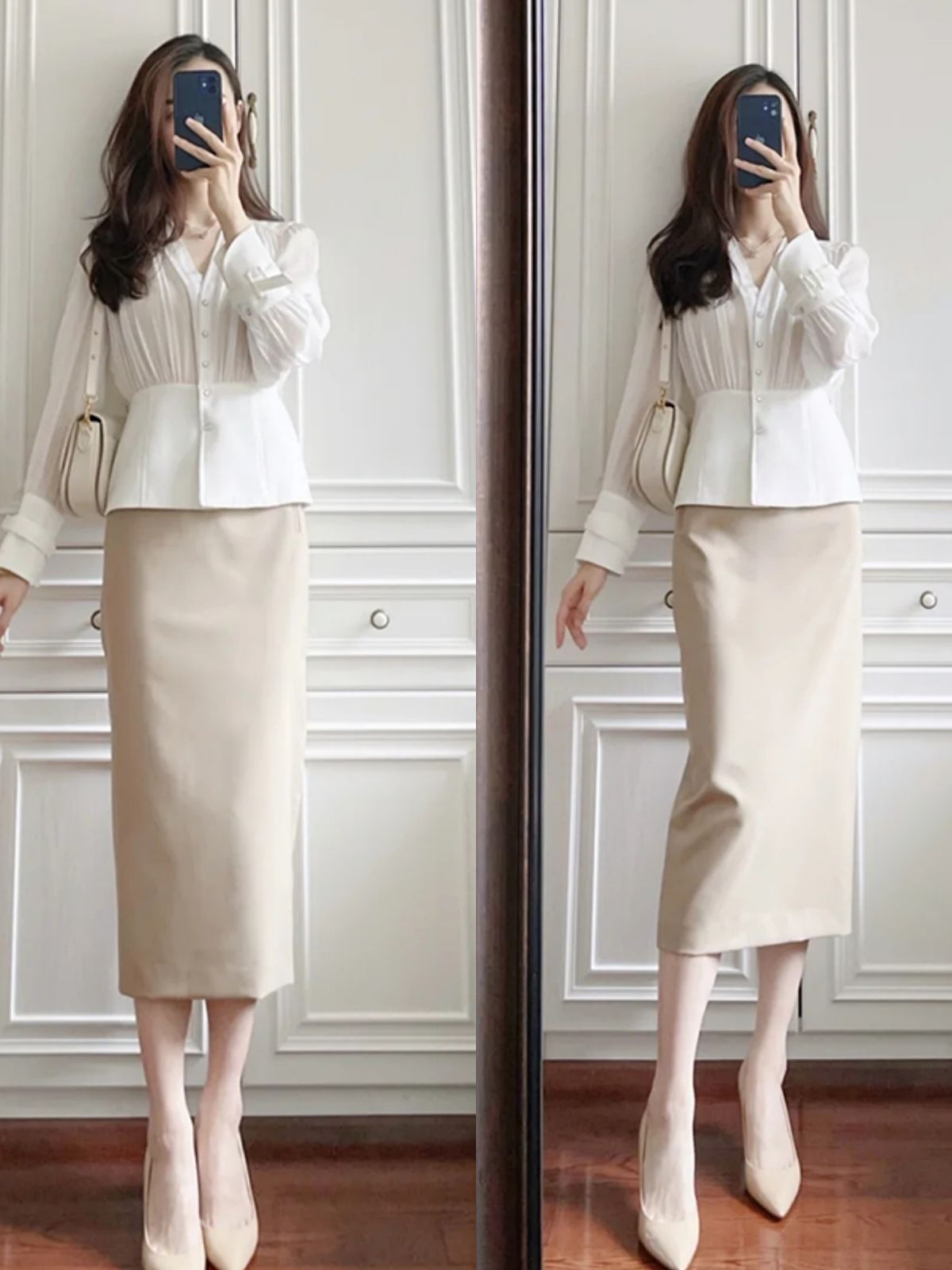 穿衣搭配|温柔轻熟的通勤穿搭，掌握5个搭配思路就行了，轻松化身职场女神