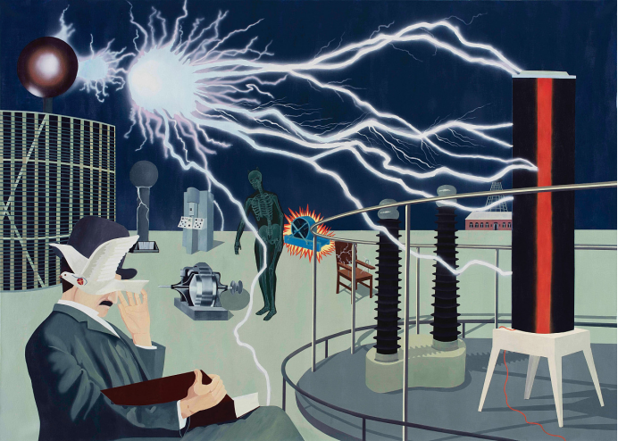 爱因斯坦 世界上最接近神的人是谁？特斯拉：“开了挂”的美国人