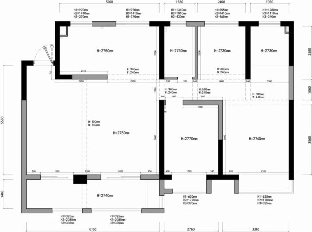|120㎡现代轻奢风开放式设计和朴素的色调, 有一种高品质的氛围!