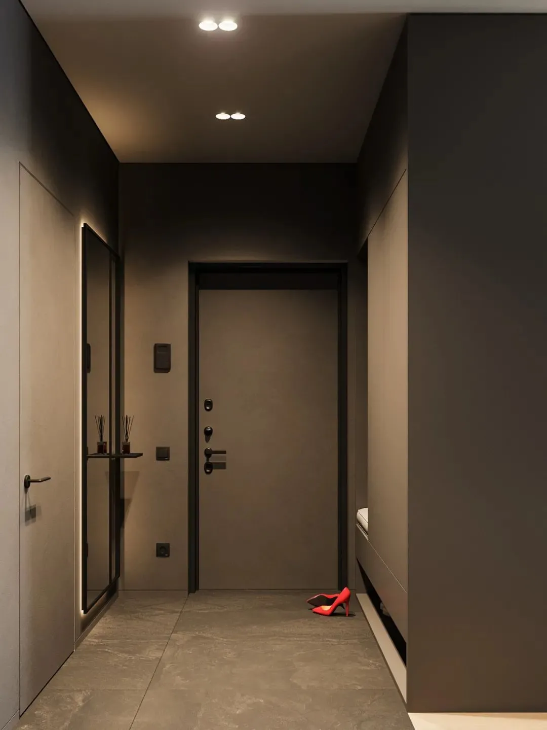 55㎡一居室变二居,简洁手法打造质朴典雅空间