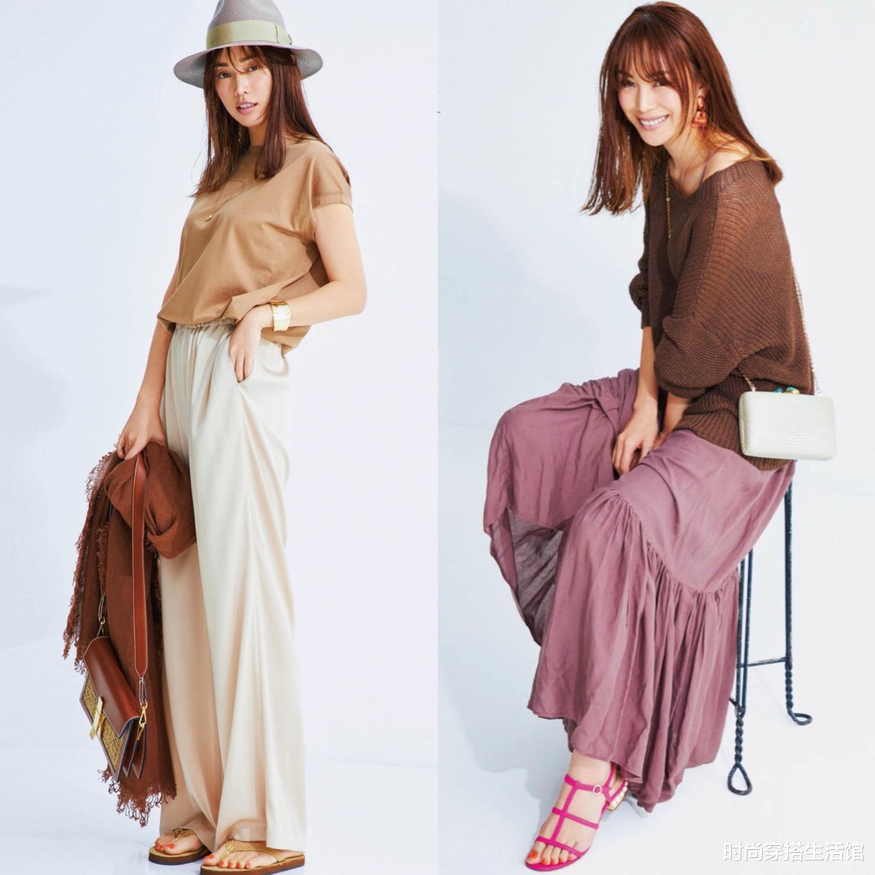 时尚穿搭生活馆|肤色偏黄偏深的女人，夏天多穿这4种颜色，时髦又显白，可以学学
