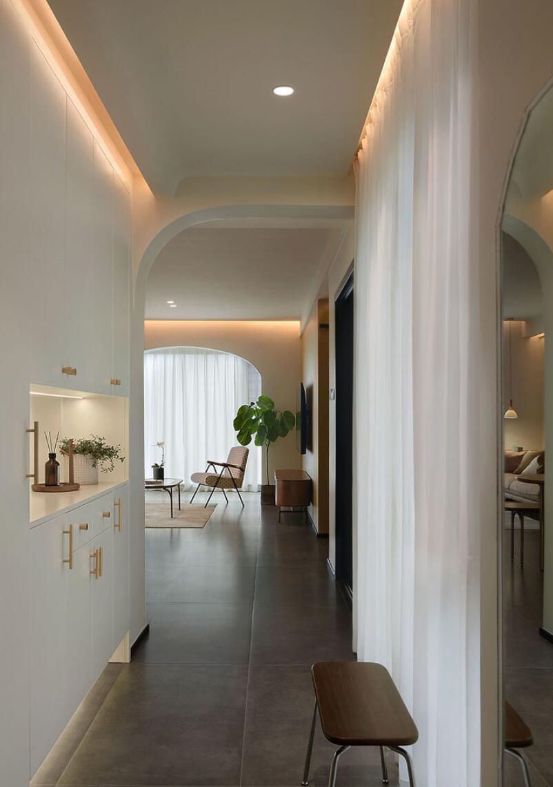 她晒出110㎡新家,虽说装修很简单,但骨子里都透着幸福感