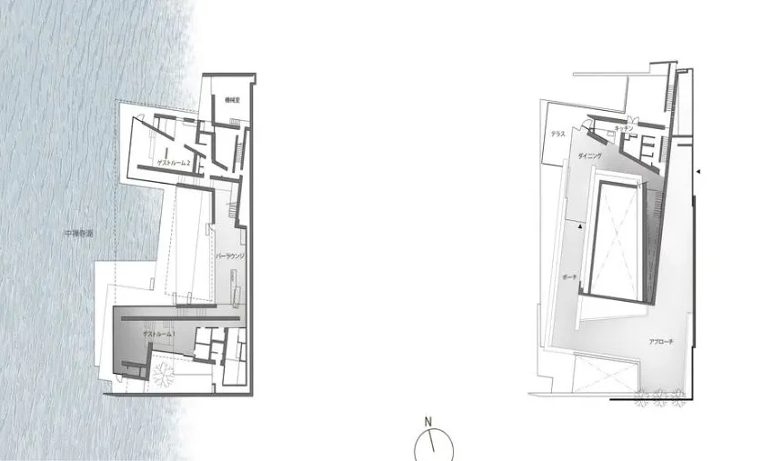 亿伽设计│温泉设计│洗浴设计│酒店设计│水上之屋:步移景异的建筑画廊