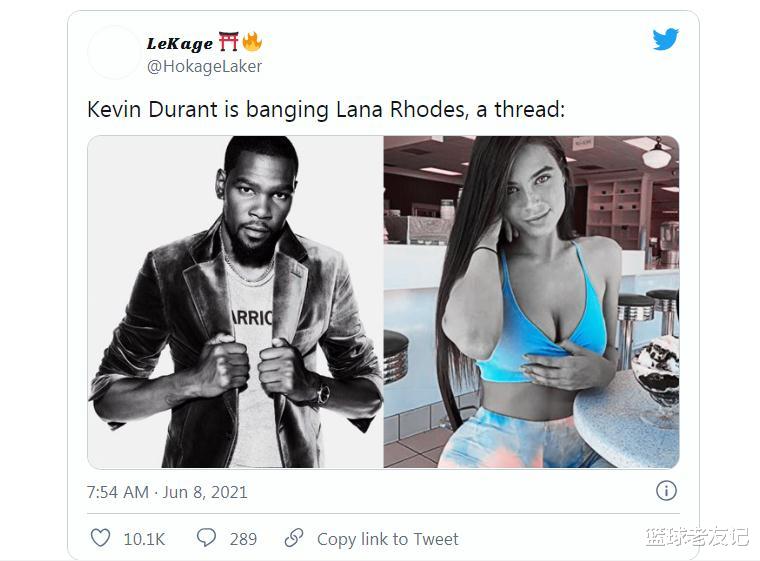 凯文·杜兰特|篮网杜兰特的春天,约会成人女王带备胎