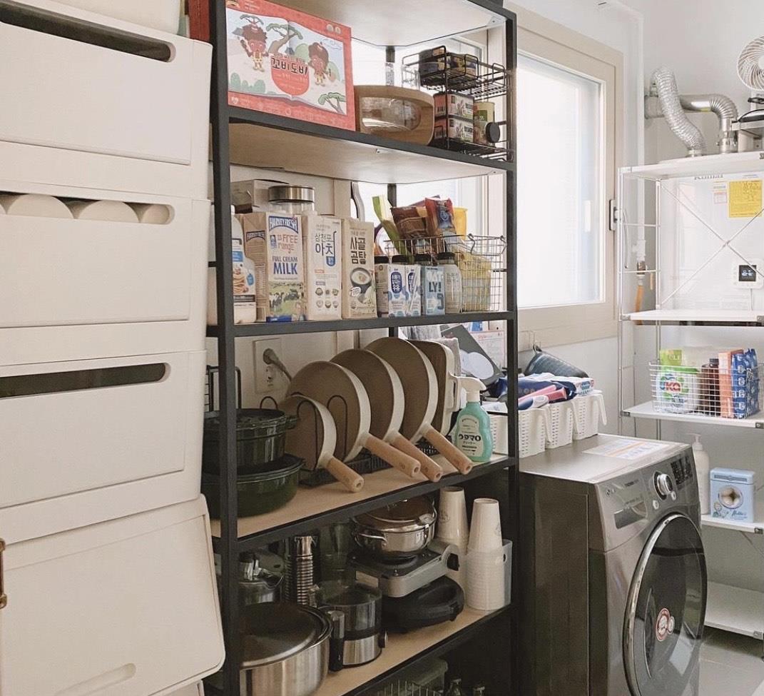 两个娃的韩国太太,还能把家收拾得如此干净清爽,让人不得不服!