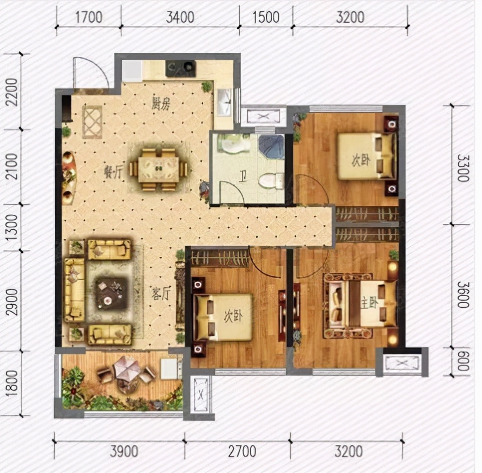 开门见厅的尴尬户型,没有玄关,鞋柜该放哪里?