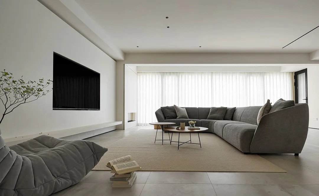 167㎡现代简约风,最少的设计,赋予空间无限的想象