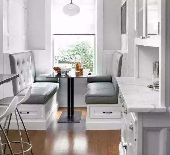 实用又浪漫的卡座设计，小户型扩容好选择！