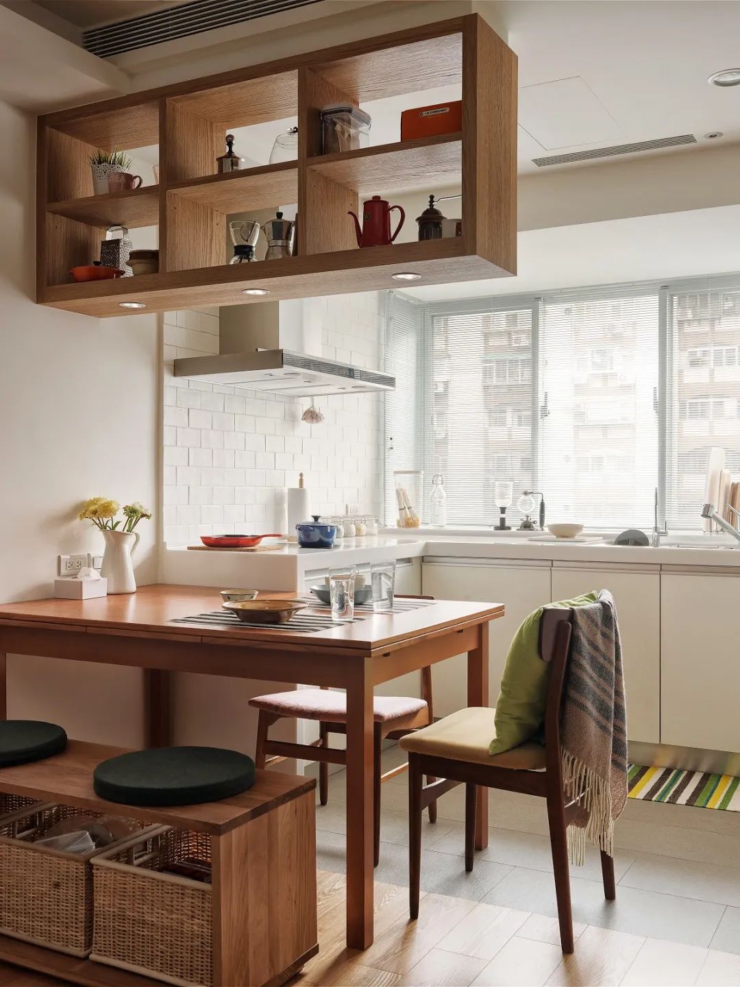 |小户型yyds！看人家这套43㎡MUJI风小公寓，1㎡都不浪费！