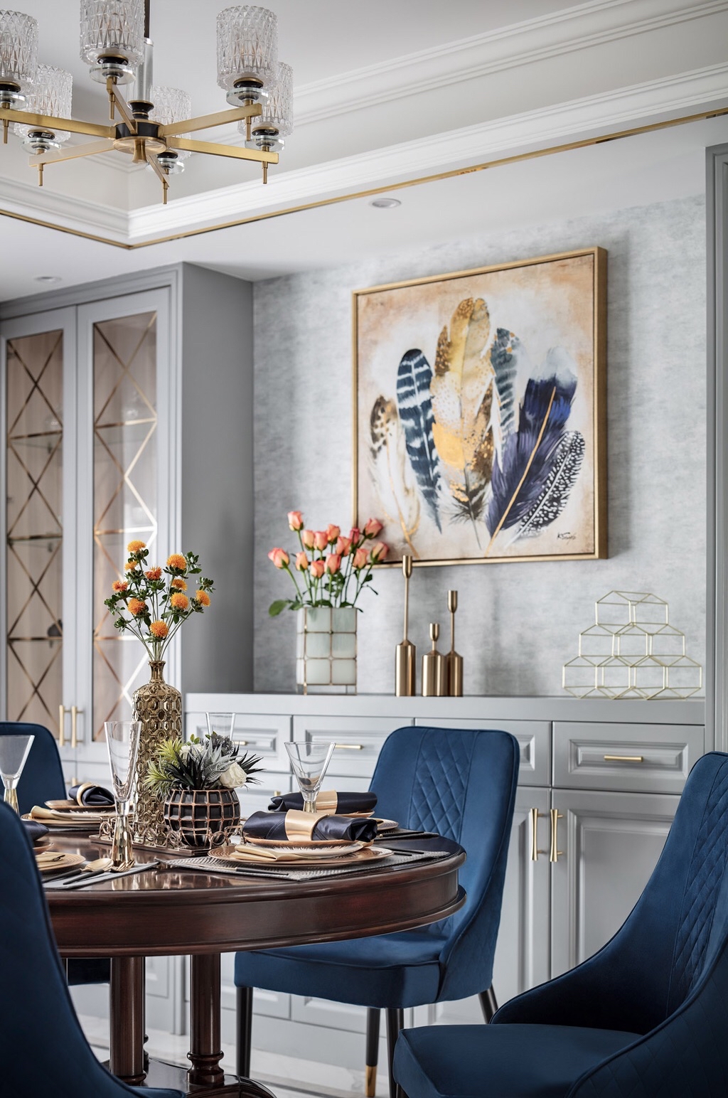 奢华舒适的美式空间，用独特的设计，让业主享受惬意的生活