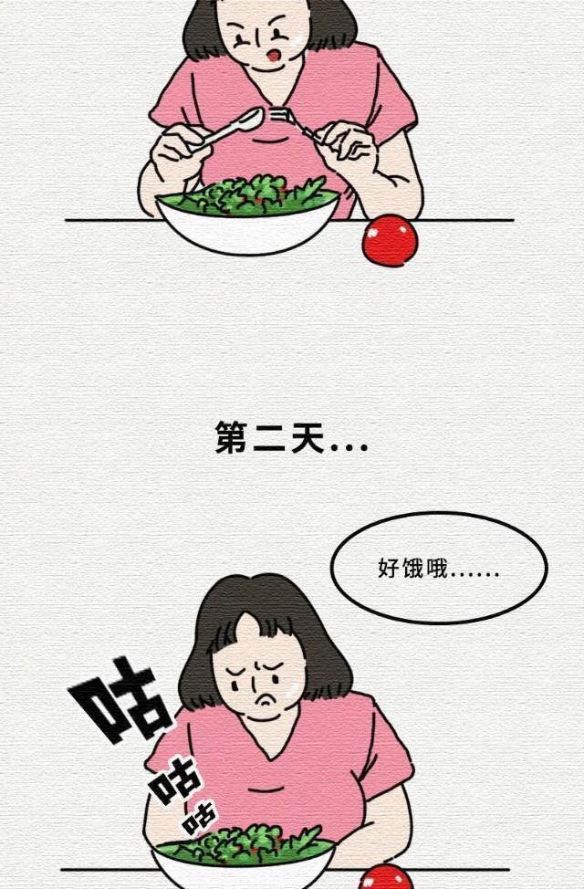 “微胖”身材女人为啥最爱「减肥」？微胖是最健康的身材！(漫画)