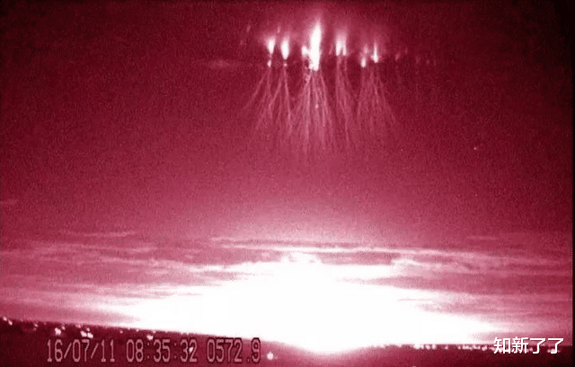 空间站 从空间站拍摄的这个蓝色“发光事件”到底是什么？