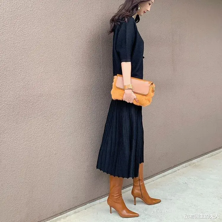 动物园主的夫人 如何在冬季把靴子穿好看 日本博主TERU给你最全靴裙搭配灵感