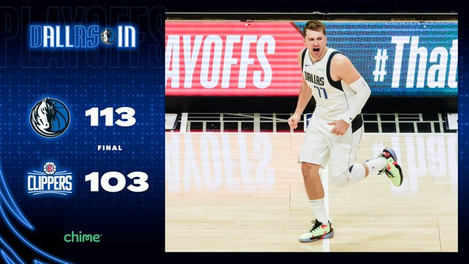 独行侠|快船103比113独行侠！有谁注意东契奇赛后发言，果然又是詹姆斯