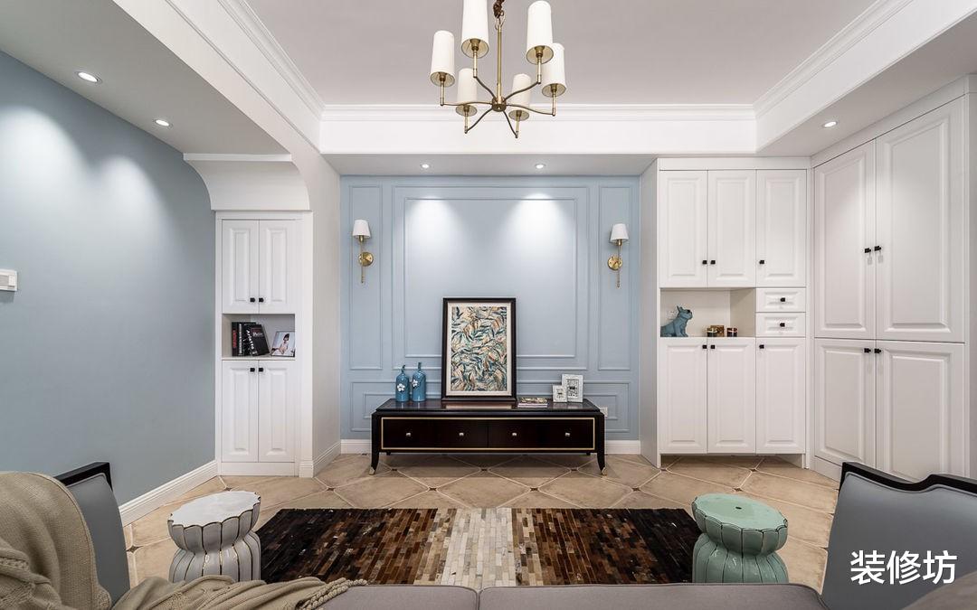 |73平的美式空间，将餐厅设计在阳台，小阳台也可以如此实用