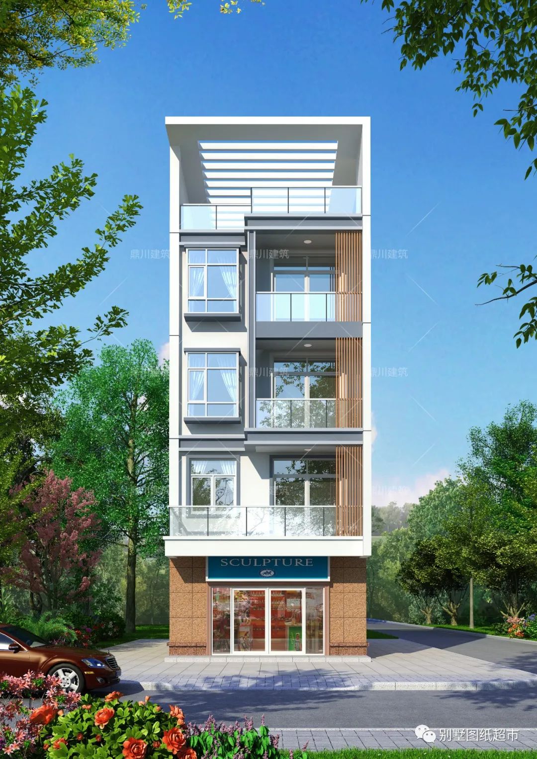 超小开间面宽最小仅4.5米，6款农村别墅，小户型也有大幸福