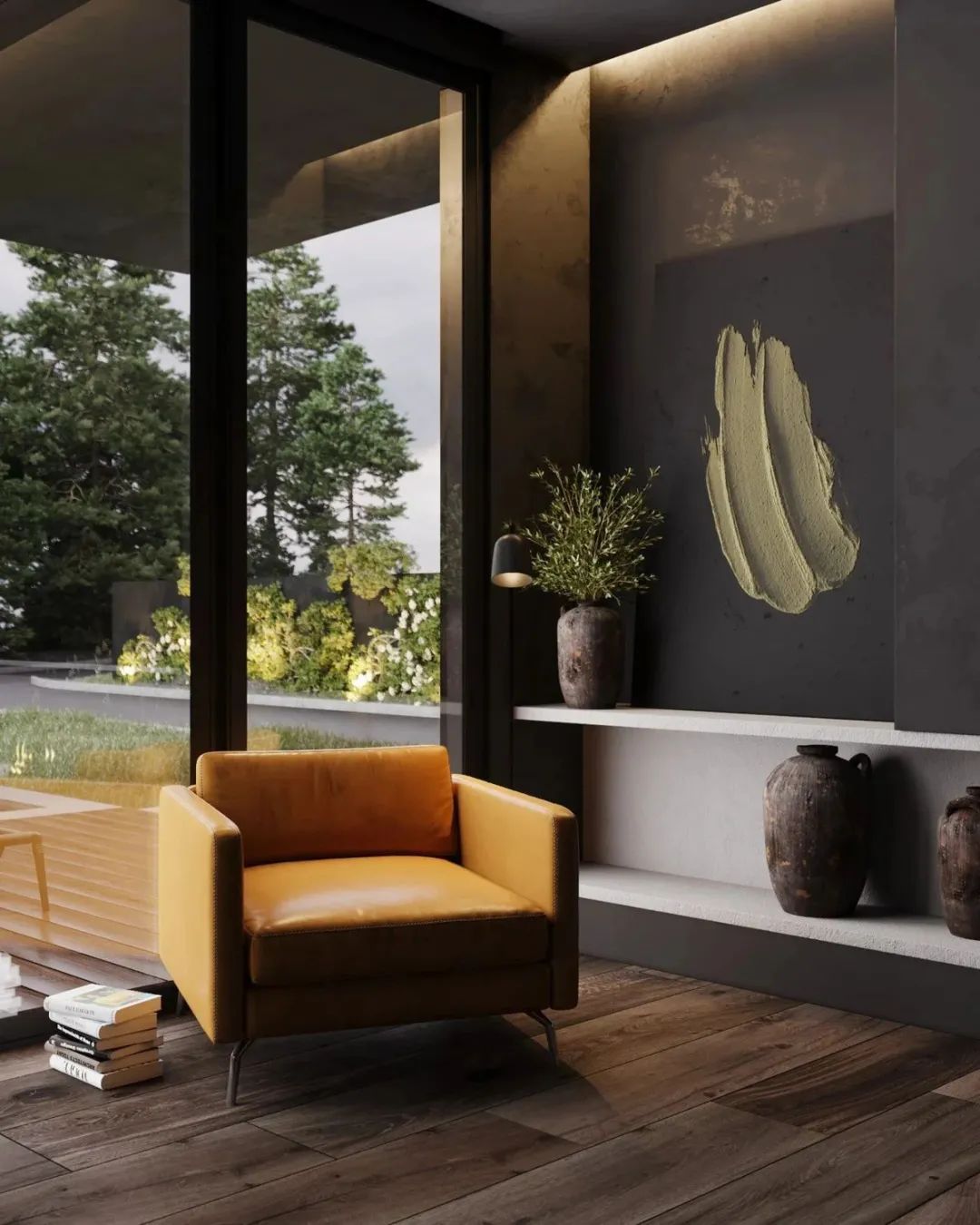 250平的豪华别墅，优雅与迷人的气质紧密地包裹着这里。