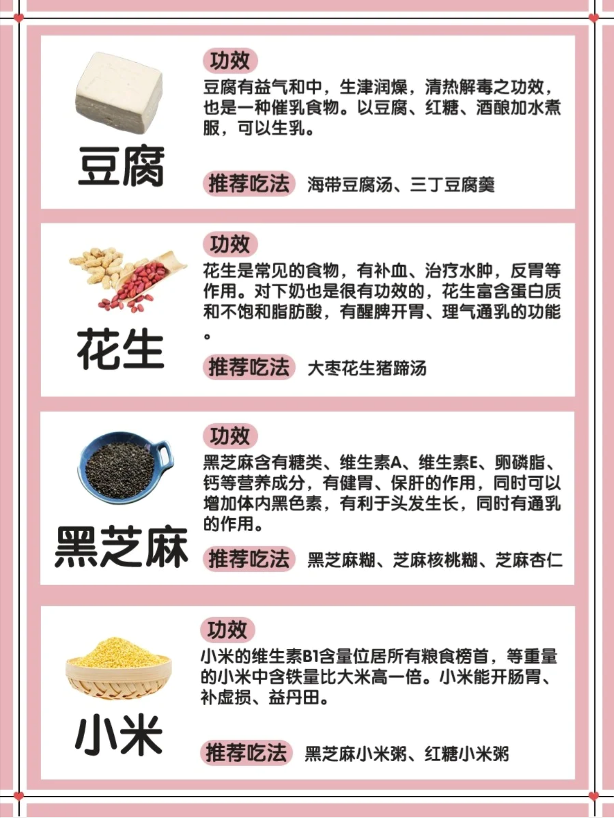 呱妈养娃|月子宝妈必吃的32种催奶食材！你知道多少？
