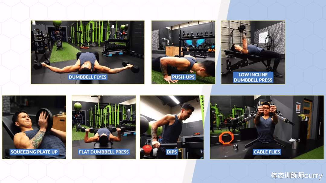 胸肌|想要胸肌又大又挺？专心练好这2个动作就够了！