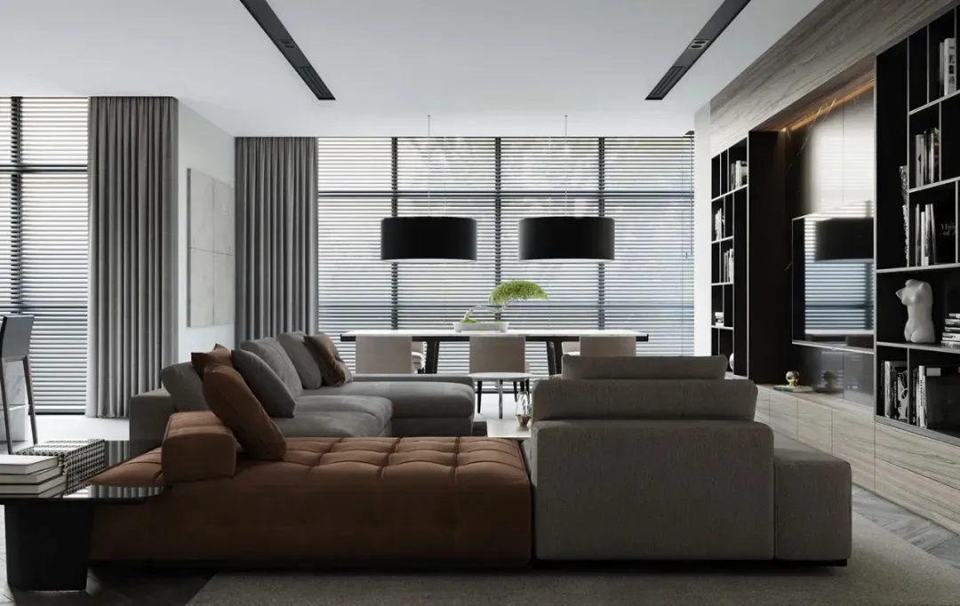 建筑师|90后建筑师的家灵气十足，155㎡现代+工业风绝对有范儿！