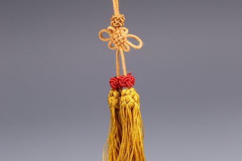 翡翠|清代，翡翠平安扣挂佩