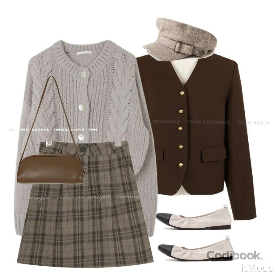 itMode 秋冬高级通勤穿搭,好看又保暖!