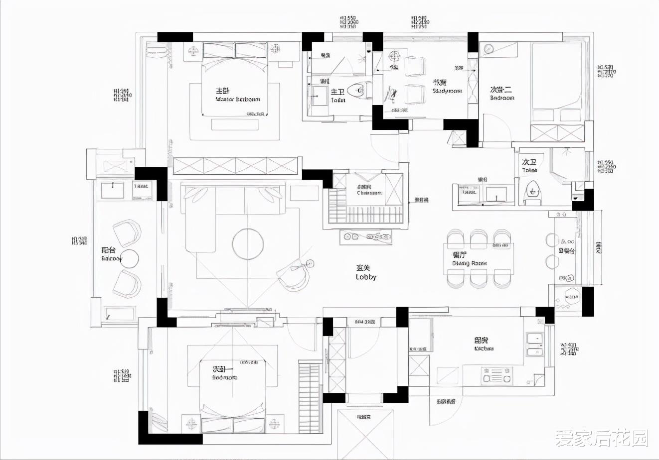 136平的复古北欧风,精致又迷人,这才是属于年轻人的理想住宅!?