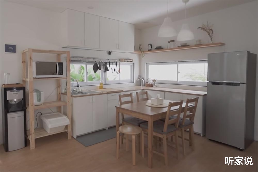 听家说|1家3口住进66㎡“白房子”:双层开放式设计,面积不大却干净整洁