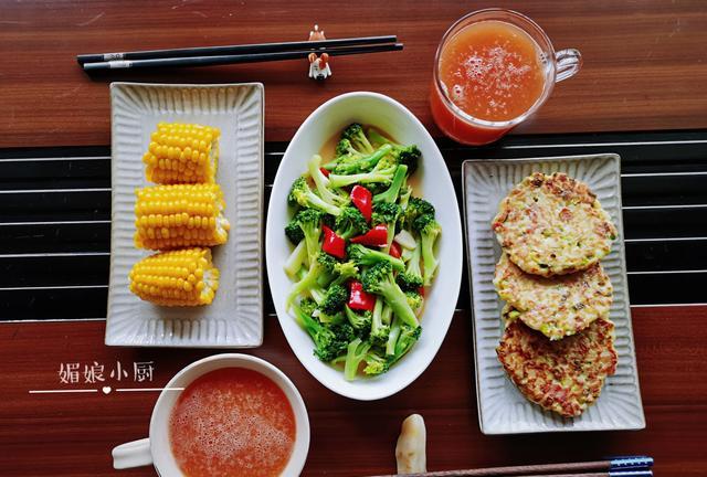 袁建明聊育儿|50岁阿姨的6天早餐不马虎，粗细搭配变换着做，满满家的味道