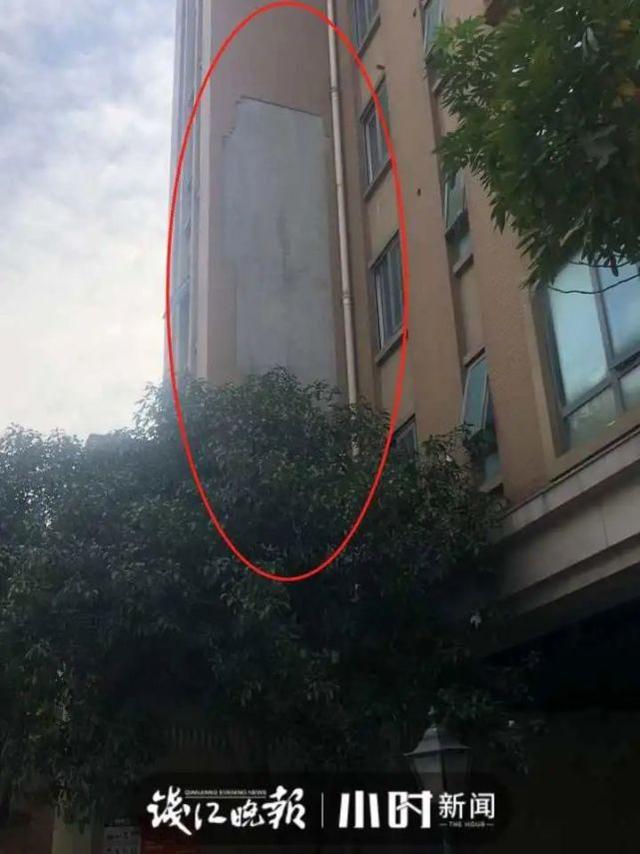 小区外墙画满黑“X”,绿化带里全是墙砖!业主:“住在这里整天提心吊胆”