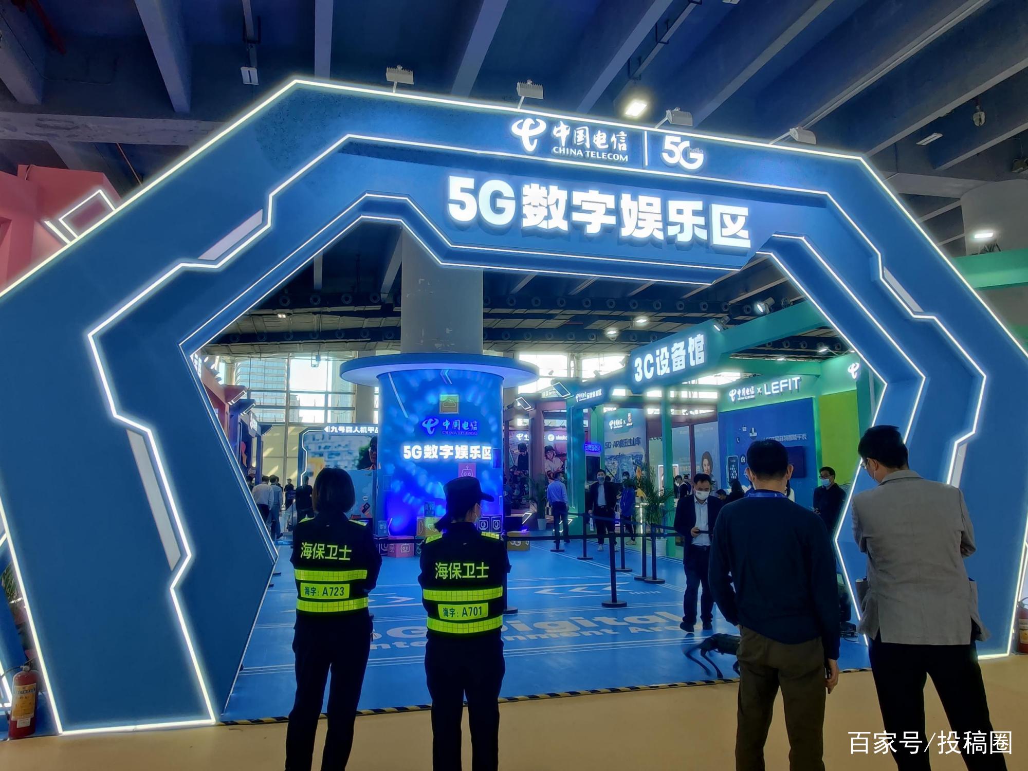 投稿圈 2021DTS国际数字科技展正式开幕，现场各种高新科技融入眼前一亮