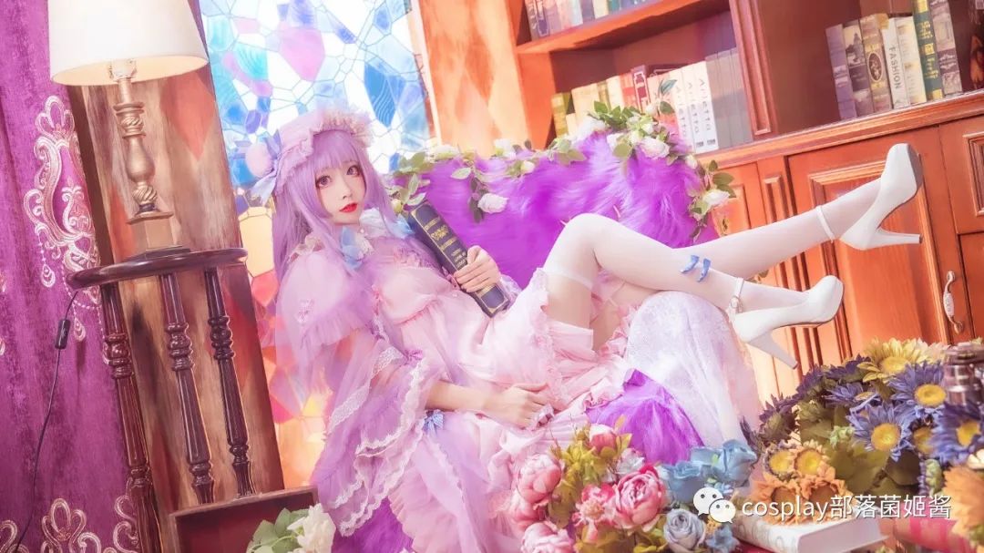 东方project|cos：东方project帕秋莉cos正片@仙子?