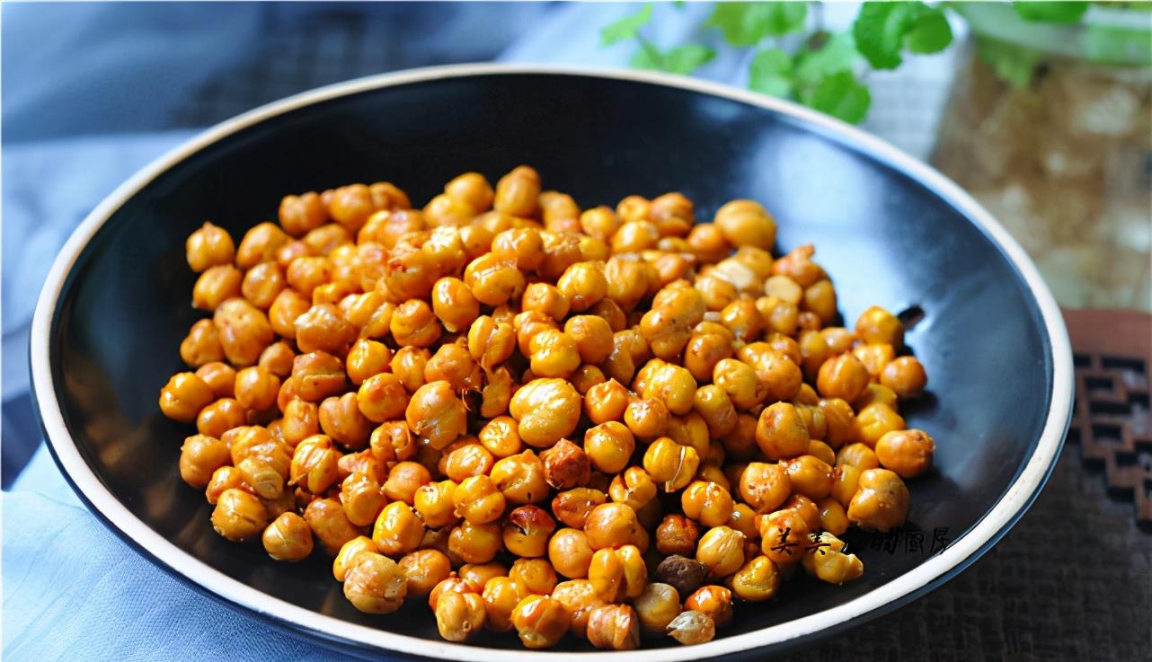 鹰嘴豆|嘴馋我常做它,比花生米更健康,低脂高蛋白,颗颗酥脆焦香!