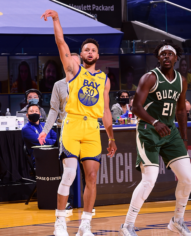 斯蒂芬·庫(kù)里|41+6+4！庫(kù)里打瘋！劍指季后賽附加賽，爵士要悲劇了