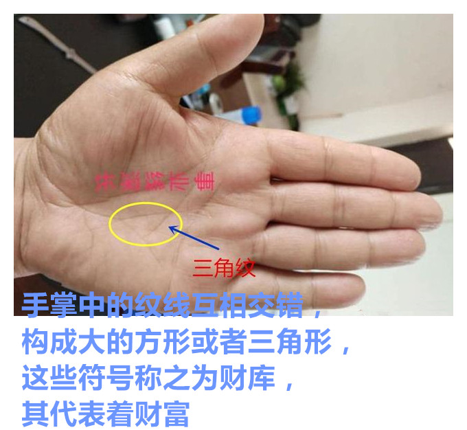 手相八字命理 早年事业、感情都处于迷茫期，鸿运在中年的手相